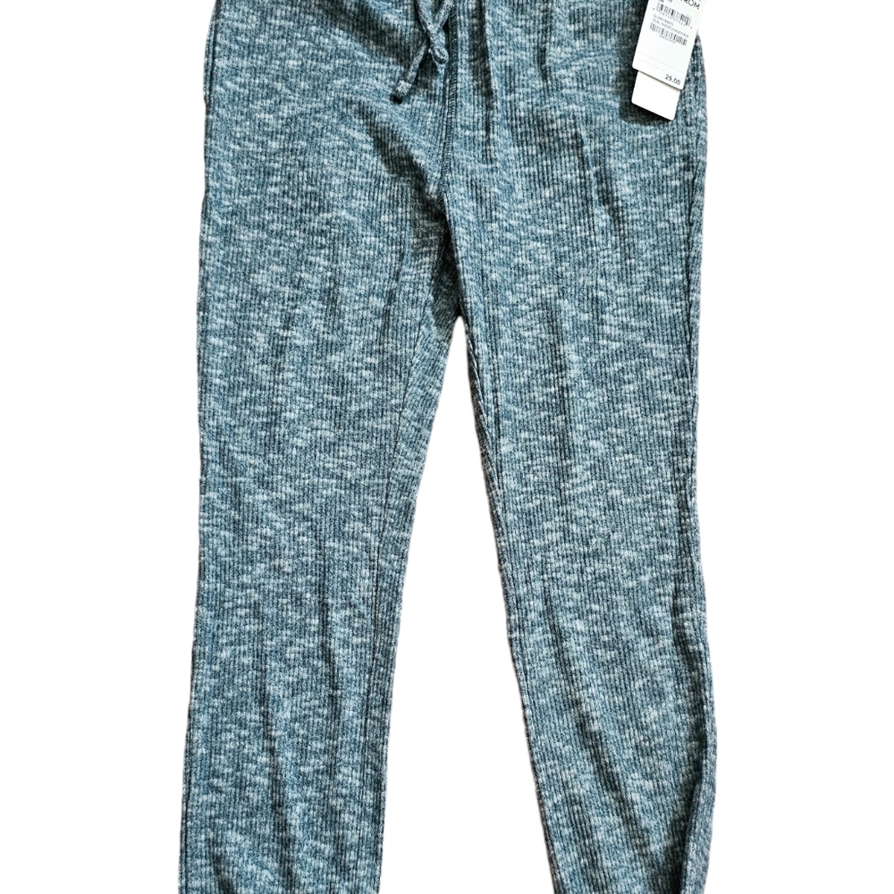 Treasure & Bond Kids Sweater Knit Joggers Teal Heather Size Med 8-10 NWT